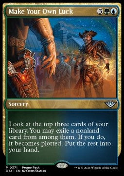 Outlaws of Thunder Junction Commander 0371 Make Your Own Luck