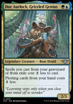 Outlaws of Thunder Junction 0201 Doc Aurlock, Grizzled Genius