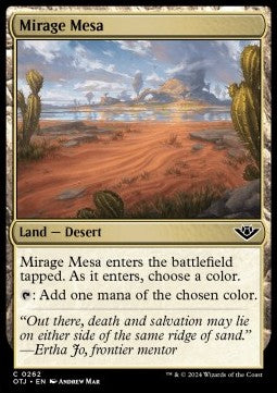 Outlaws of Thunder Junction 0262 Mirage Mesa (Foil)