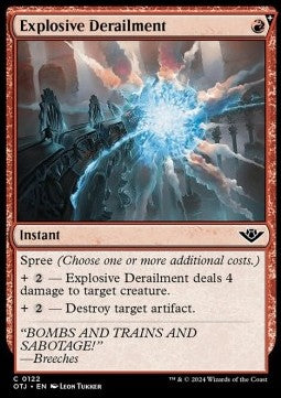 Outlaws of Thunder Junction 0122 Explosive Derailment