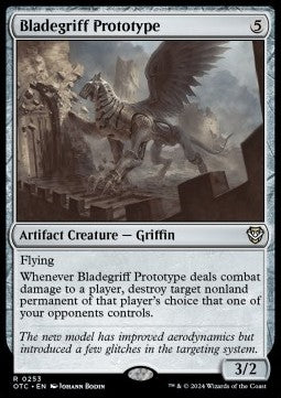 Outlaws of Thunder Junction Commander 0253 Bladegriff Prototype