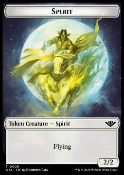 Spirit 0005 Outlaws of Thunder Junction Token