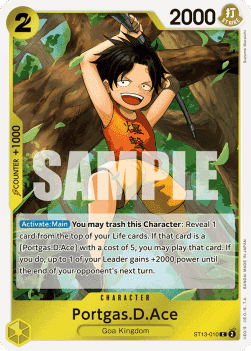 The Best Vol. 2 ST13-010 Portgas.D.Ace