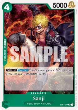Memorial Collection EB01-014 Sanji (Foil)