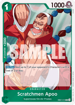 Memorial Collection EB01-015 Scratchmen Apoo (Foil)