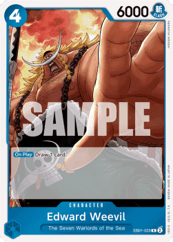 Memorial Collection EB01-023 Edward Weevil (Foil)