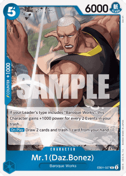 Memorial Collection EB01-027 Mr. 1(Daz.Bonez)(Foil)