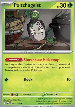 Twilight Masquerade 020/167 Poltchageist (Reverse Holo)