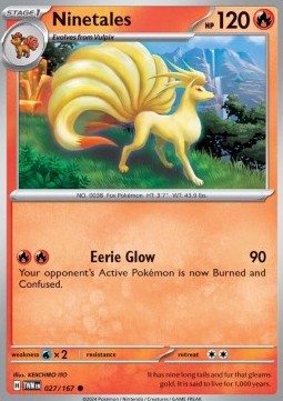Twilight Masquerade 027/167 Ninetales