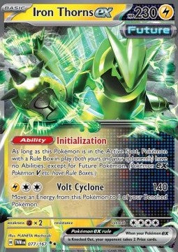 Twilight Masquerade 077/167 Iron Thorns ex