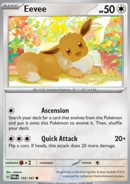 Twilight Masquerade 135/167 Eevee