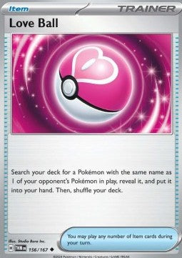 Twilight Masquerade 156/167 Love Ball (Reverse Holo)