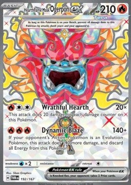 Twilight Masquerade 192/167 Hearthflame Mask Ogerpon ex