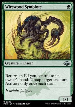 Modern Horizons 3 0288 Wirewood Symbiote