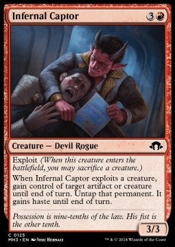 Modern Horizons 3 0125 Infernal Captor (Foil)