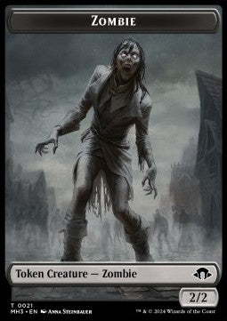 Zombie 0021 Insect 0027 Modern Horizons 3 Token