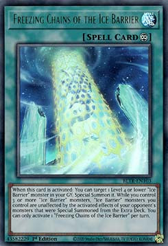 Freezing Chains of the Ice Barrier (Ultra rare)(BLTR-EN103)