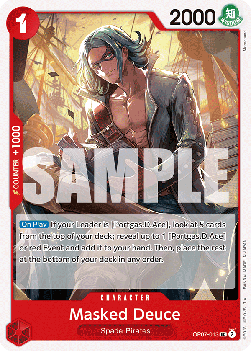 500 Years in the Future OP07-013 Masked Deuce