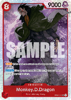 500 Years in the Future OP07-015 Monkey.D.Dragon (Foil)