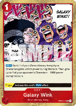 500 Years in the Future OP07-016 Galaxy Wink (Foil)