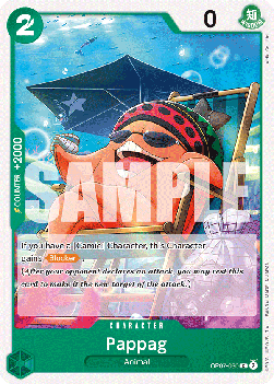 500 Years in the Future OP07-030 Pappag