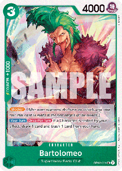 500 Years in the Future OP07-031 Bartolomeo