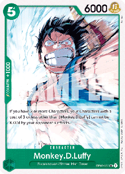 500 Years in the Future OP07-033 Monkey.D.Luffy