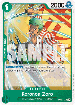500 Years in the Future OP07-034 Roronoa Zoro