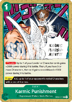 500 Years in the Future OP07-035 Karmic Punishment