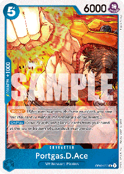 500 Years in the Future OP07-053 Portgas.D.Ace (Foil)