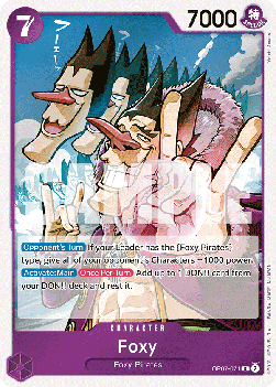 500 Years in the Future OP07-071 Foxy (Foil)