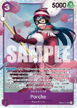 500 Years in the Future OP07-072 Porche (Foil)
