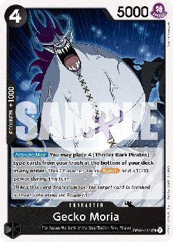 500 Years in the Future OP07-083 Gecko Moria