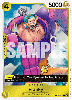 500 Years in the Future OP07-107 Franky (Foil)