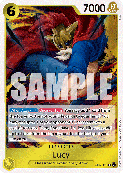 500 Years in the Future OP07-112 Lucy (Foil)