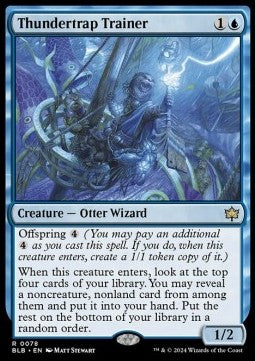 Bloomburrow 0078 Thundertrap Trainer (Foil)