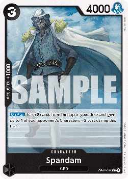 500 Years in the Future OP07-086 Spandam