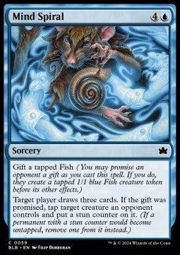 Bloomburrow 0059 Mind Spiral