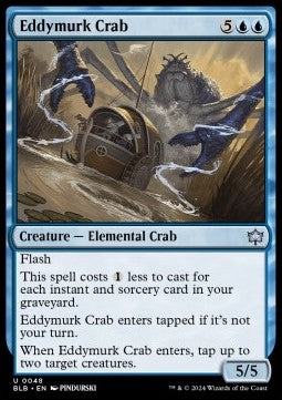 Bloomburrow 0048 Eddymurk Crab (Foil)