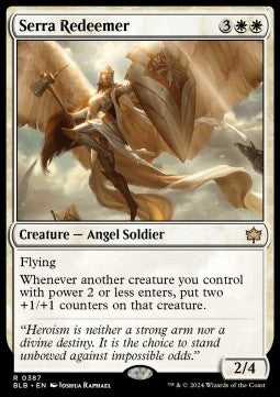 Bloomburrow 0387 Serra Redeemer