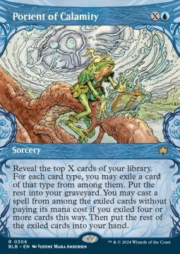 Bloomburrow Commander 0306 Portent of Calamity (Foil)