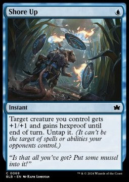 Bloomburrow 0069 Shore Up (Foil)