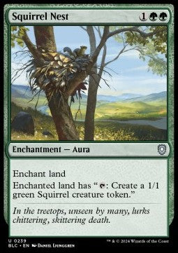Bloomburrow Commander 0239 Squirrel Nest