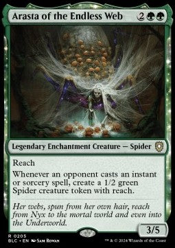 Bloomburrow Commander 0205 Arasta of the Endless Web