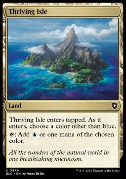 Bloomburrow Commander 0349 Thriving Isle