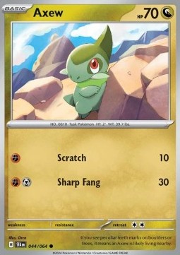 Shrouded Fable 044/064 Axew (Reverse Holo)