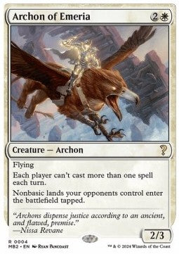 MTG Mystery Booster 2 0004 Archon of Emeria