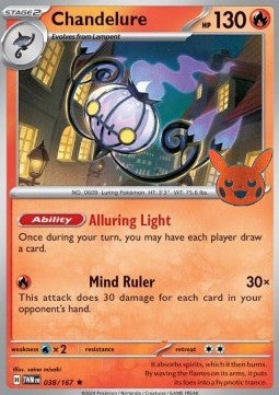 Trick or Trade 2024 TWM038 Chandelure