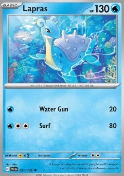Stellar Crown 031/142 Lapras