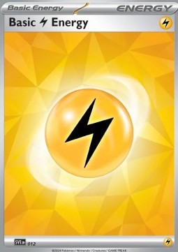 Scarlet & Violet SVE012 Lightning Energy (Reverse Holo)